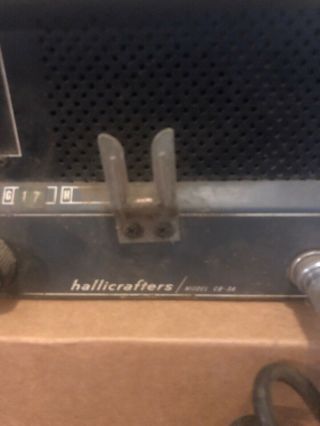 Vintage Hallicrafters Citizens Littlefone Model CB - 3A CB Radio Transceiver 2
