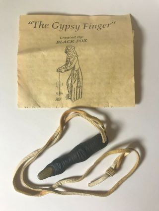 Scarce Vintage Magician The Gypsy Finger By Black Fox Magic Trick