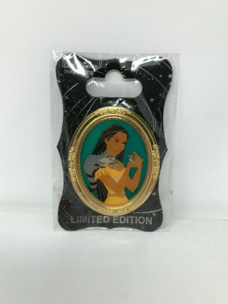 Disney Wdi Pocahontas Gold Princess Frame Le 250 Pin Meeko Flit