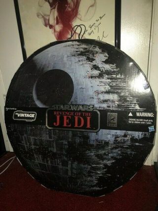 Star Wars Revenge Of The Jedi Sdcc 2011 Death Star Figure Set