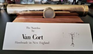 Van Cort Instruments Vintage Brass Kaleidoscope ‘the Nautilus’