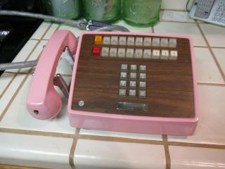 Western Electric Pink Multi Line Receptionist Office Desk Telephone -