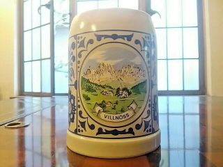 Villnoss South Tyrol Northern Italy Souvenir 0.  5l Beer Stein Mug Italian Alps