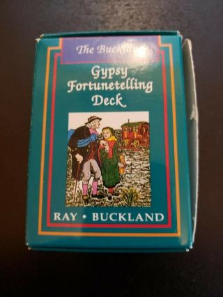 The Buckland Gypsy Fortunetelling Deck 1988 Green Box Lwb Rare