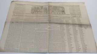 1848 Anti - Slavery Newspaper 