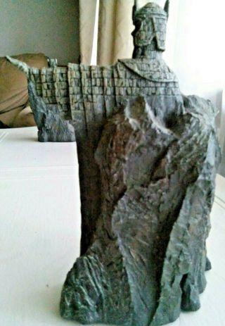 2002 LOTR Lord of the Ring Argonath Bookend Statue Sideshow Weta Mary Maclachlan 8