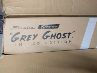 Schwinn Stingray Krate Grey Ghost Reissue