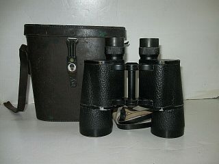Vintage Carl Zeiss Jena 7 X 50 Binoculars With Case