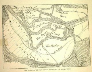 1760 LAND DEED Revolutionary War SCHENECTADY NY Vrooman MOHAWK RIVER Survey MAP 7
