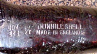 DUNHILL - Shell Briar,  ODA 843,  Year 1985 - Smoking Estate Pipe / Pfeife 11