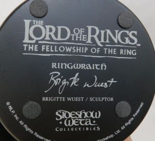 LotR Lord of the Rings Sideshow Weta Ringwraith polystone bust statue figure MIB 5
