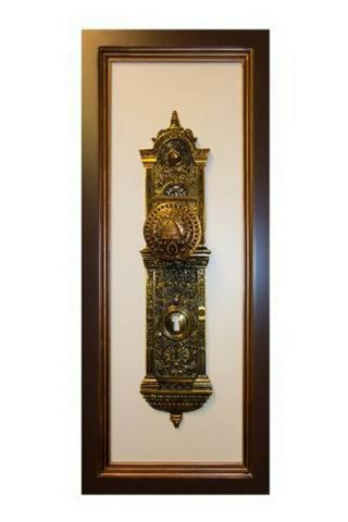 C6 Salt Lake Temple Doorknob (actual Size) Framed One Moment In Time