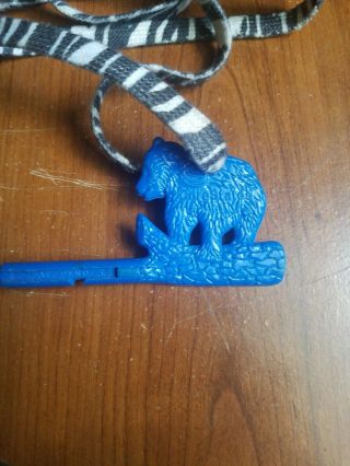 Vintage Philadelphia Zoo Key - Blue Bear (Corestates edition) 2