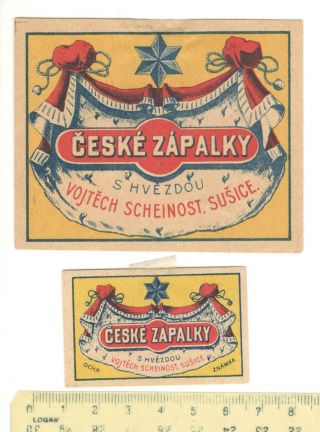 Old Matchbox Label/s 230 Austria / Czechoslovakia