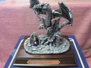 Tudor The Dragon Of Darkness Displayed Not Injured Heavy Pewter