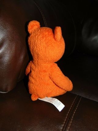 Mattel Jim Henson Bear in The Big Blue House Ojo bear Orange Plush 6 