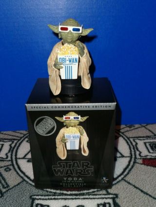 Star Wars Gentle Giant Yoda Mini Bust In 3d Glasses 2012