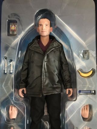 Big Chief Dr Who 9th Doctor 2005 Doll Not Hottoys,  Shipper