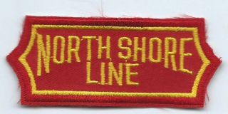 North Shore Line Railroad Employee/engineer Patch 1 - 3/8 X 3 - 1/2