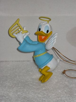 Groiler Walt Disney Donald Duck Christmas Tree Collectible Ornament Angel Halo