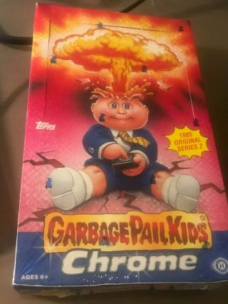 2014 Topps Garbage Pail Kids Chrome Series 2 Hobby Box Of Cards