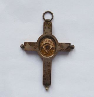 Reliquary Relic Cross Of Saint Charles Borromeo Relicario Shrine Reliquie Cruz