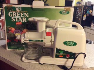 Tribest Green Star Twin - Gear Juice Extractor Gold Gp - E1503