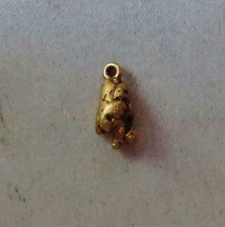 A Gold Nugget From Hughes River Virginia 1.  8 Grams Ex Mendel Peterson 2