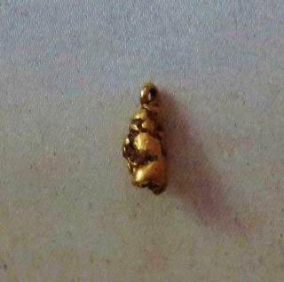 A Gold Nugget From Hughes River Virginia 1.  8 Grams Ex Mendel Peterson 3