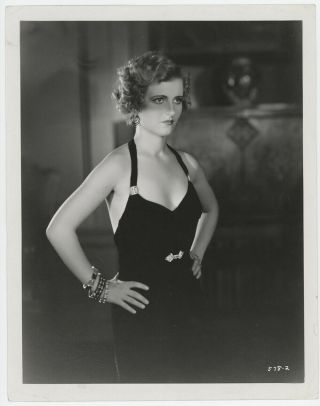1931 Lois Moran Pre Code Vintage Art Deco Photograph West Of Broadway