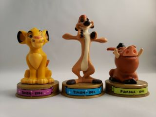 Disney 100 Years Of Magic - Simba,  Timon,  Pumbaa - Lion King - Mcdonald 