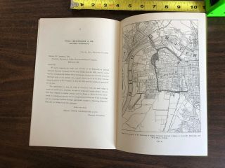 1912 Kentucky & Indiana Terminal Railroad Company 12th Annual Report Map
