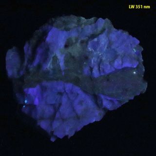 bb: Huge Chlorophane Fluorite - Fluor - Phospho - Thermo - Luminescent Mexico 3