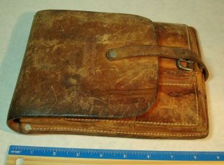GFELLER Geologist Field Pouch c.  1946 - 49 w/Field Book,  Canvas Bag and Accessories 7