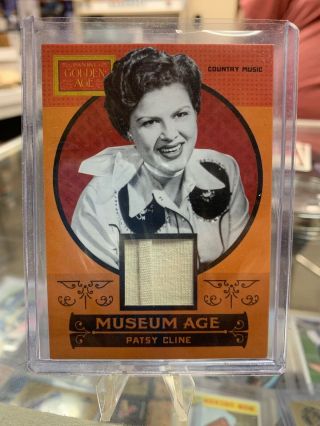 Patsy Cline 2014 Panini Golden Age Museum Age Material Memorabilia Relic