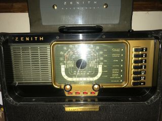 Vintage Zenith Trans - Oceanic H500 Wave Magnet Shortwave Radio
