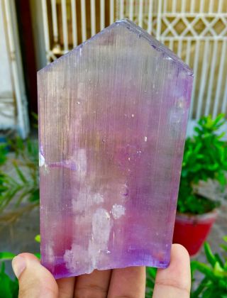 1953 C.  T Top Quality Damage Terminated Pink Color Kunzite Crystal
