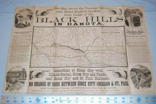 Dakota southern Railroad brochure land 1870 ' s 4
