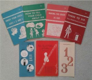 Vintage 1950s Public Affairs Pamphlets On Child Rearing (4) Plus Bonus Documents