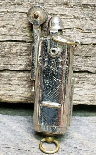 Vintage Bower Mfg.  Co.  Trench Lighter Cigarette Lighter Very Good Cond.
