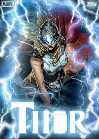 Topps Marvel Collect Thorsday Week 15 Jane Foster 750cc Thor Digital Card Trader