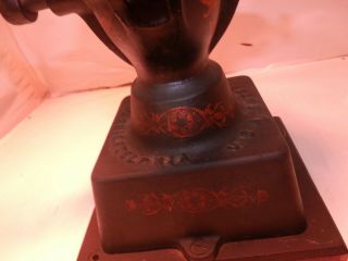 Antique Enterprise Mfg Co No.  1 Cast Iron Coffee Grinder 1870 ' s Phila PA 10
