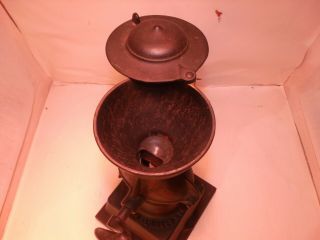 Antique Enterprise Mfg Co No.  1 Cast Iron Coffee Grinder 1870 ' s Phila PA 4