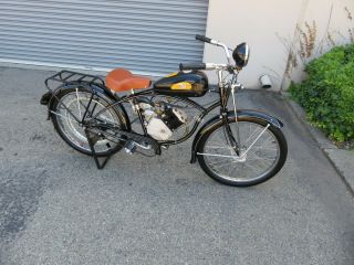 1946 Schwinn Whizzer Motor Bike