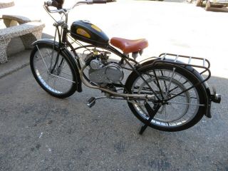 1946 Schwinn Whizzer Motor Bike 2