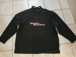 Harley Davidson Pull Over Fleece Awesome 2xl