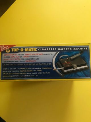 Top - O - Matic Machine A Cigarette,  Cigarette Rolling Machine,  Cigarette Maker 2