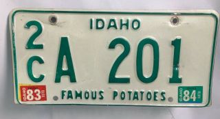 Idaho License Plate - Don 