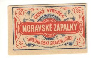 Old Matchbox Label/s 226austria / Czechoslovakia
