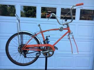 Schwinn Manta Ray Cool Orange Sting Ray Muscle Bike